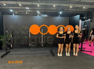 Naše hostesky na BTC Prague 2025 ❤️#btcprague2025 #btc
